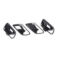 thumbnail image 4 of Inner Door Handle Frame, Durable Door Handle Cover Carbon Fiber Style 4pcs Fast Installation  For Car Interior, 4 of 8