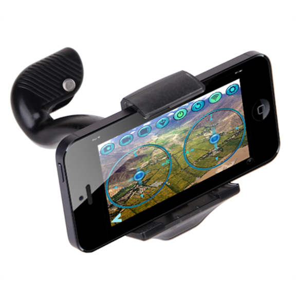 HobbyFlip for Devo Transmitters Phone Holder A Compatible with Walkera QR X350 PRO
