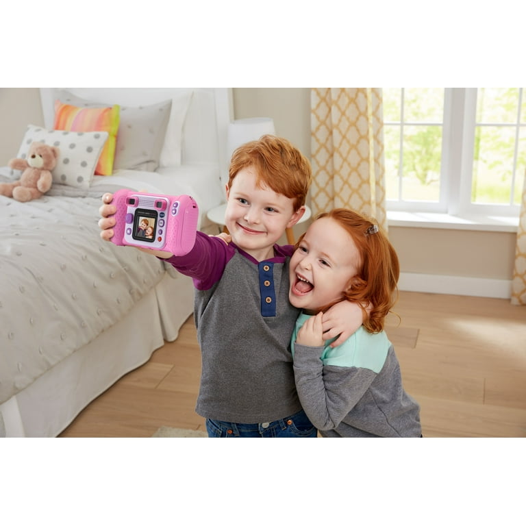 VTech KidiZoom Camera Pix Plus (Pink) with Panoramic and Talking Photos