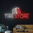 thumbnail image 4 of Handmadetneonsign Tire Store Neon Sign, Tire Shop Led Sign, Automotive Tire Led Light, Home Decor, 4 of 5