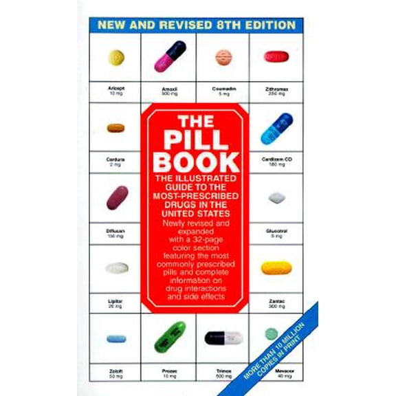 The Pill Book: The Illustrated Guide to the Most-Prescribed Drugs in the United States (8th Ed) by Harold M. Silverman Paperback, Health, Mind & Body English