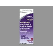 fexofenadine hcl childrens