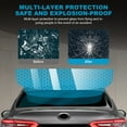 thumbnail image 4 of Pre-cut Window Film Tint Kit for Toyota Camry 2018-2024 Solar Film PVC Complete Vehicle Set UV Reduction, Car Front Gear 80% Other 8%, 8pcs, 4 of 11