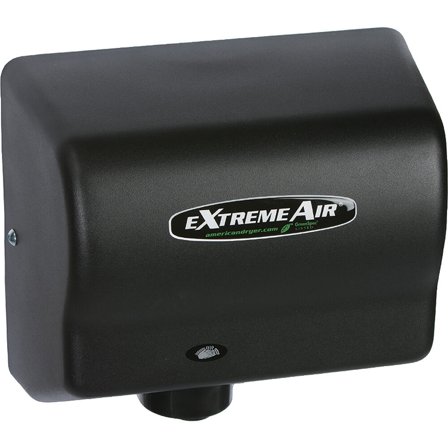 american dryer ext series 540w max hand dryer in black graphite