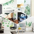 thumbnail image 4 of Efavormart Green Tropical Palm Leaves Wall Decals, Plant Peel Removable Stickers, 4 of 7