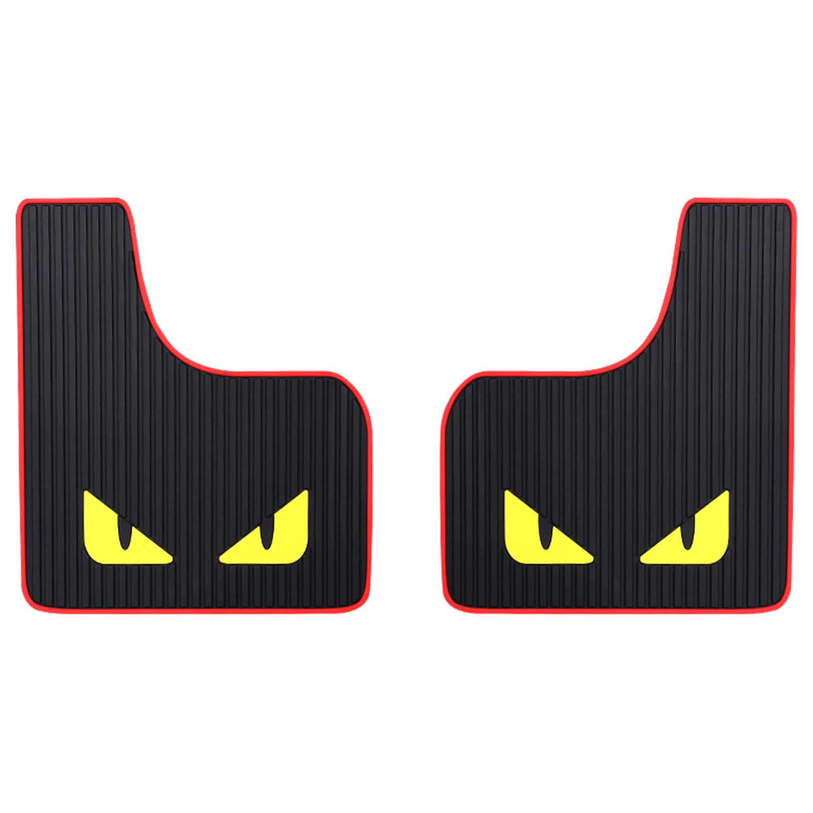 Car Mud Flaps 2pcs Rally Armor Mud Flaps Car Mud Flaps Universal PVC Mudguard Soft No