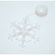 thumbnail image 1 of Luz LED navideña de copos de nieve, lámpara colgante de Papá Noel con ventosa, adornos para ventana, decoración para el hogar, Navidad, decoración de Año Nuevo 2024, 1 of 4