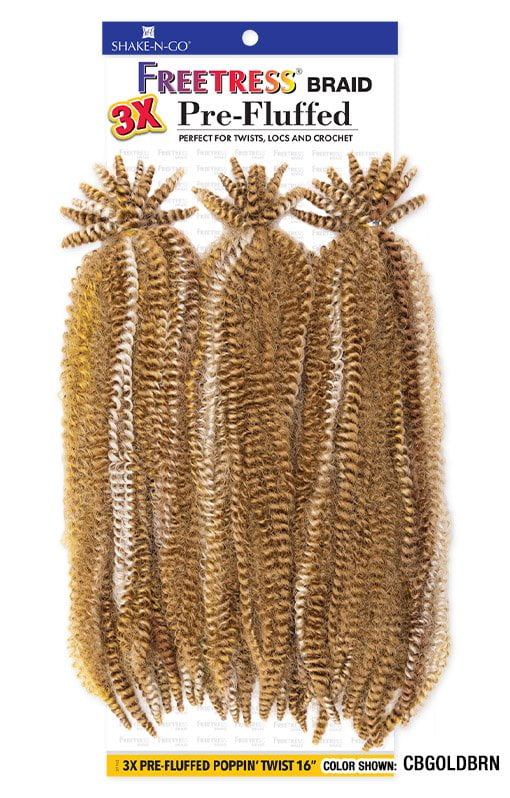 Freetress 3x Pre Fluffed Poppin Twist 16 Walmart Freetress 3x Pre Fluffed Poppin Twist 16 Walmart