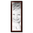 thumbnail image 2 of ArtToFrames 12" x 37" Matte mahogany Diploma Picture Frame, 12x37 inch Brown Wood Poster Frame (WOM-5108), 2 of 7