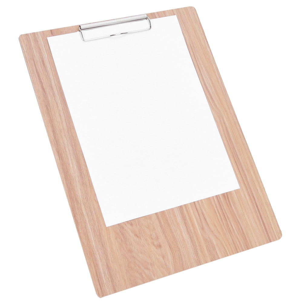 8K Wooden Sketching Clipboard Clip Artist Drawing Writing Board