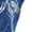 Deep Blue, variant on Floral Print Wide Leg Pants for Women Trendy Mid Rise Boho Ankle Cute Jeans M