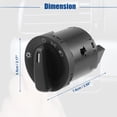 thumbnail image 6 of Car Headlight Switch Replacement for Dodge Grand Caravan 2013-2020 for Dodge Journey 2013-2020 Black, 6 of 6
