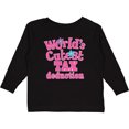 thumbnail image 3 of Inktastic Tax Deduction Worlds Cutest Girls Girls Long Sleeve Toddler T-Shirt, 3 of 5