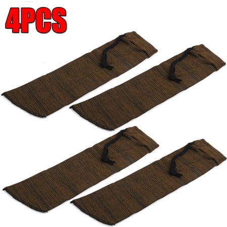 EROCK 4Pcs 16 Sleeve Handgun Protector Silicone Treated Storage Pistol Anti Rust Dust