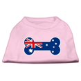 thumbnail image 1 of Chemises à Imprimé Drapeau Australien en Forme d'Os Rose Clair L (14), 1 of 1