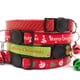 thumbnail image 1 of 100Pcs Pet Christmas Collars Cats Dogs Knitted Animal Accessories Holiday Bow Tie Adjustable Neck Strap Grooming Festival Happy ShopWise Round, 1 of 24