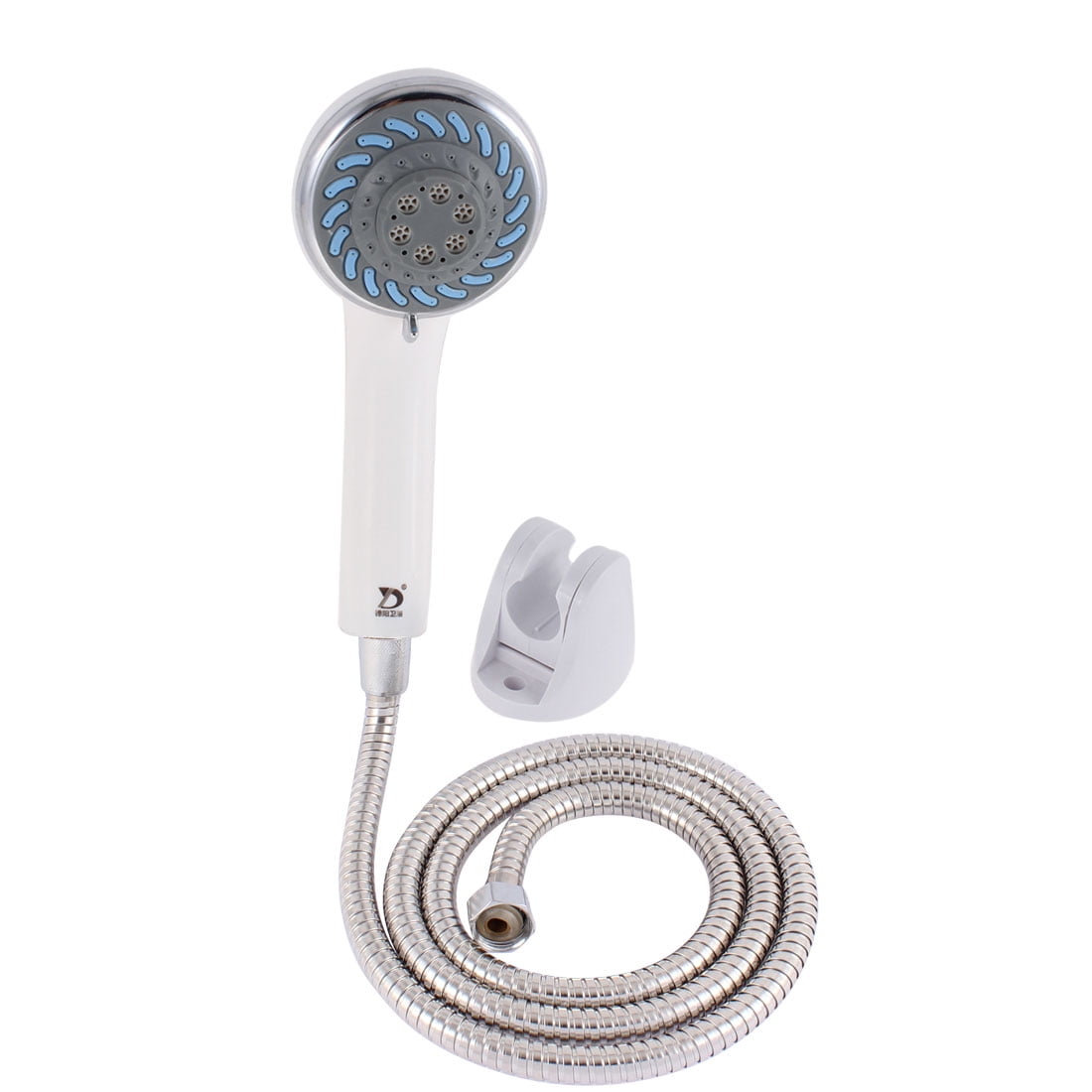 9.4" LED Bathroom Rainfall Handheld Shower Head Sprayer Wall Mount Mixer Faucet