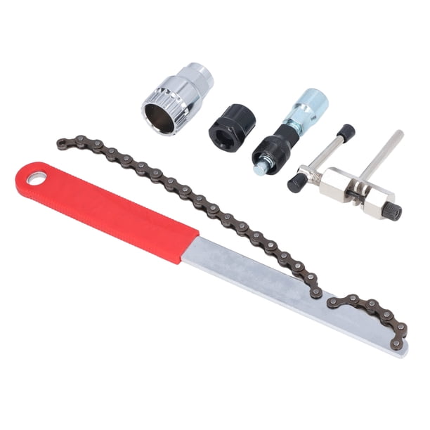 Llave de cadena de bicicleta, kit de herramientas de reparación de bicicletas Herramienta de mantenimiento de bicicletas Kit de herramientas de reparación de bicicletas Tecnología avanzada