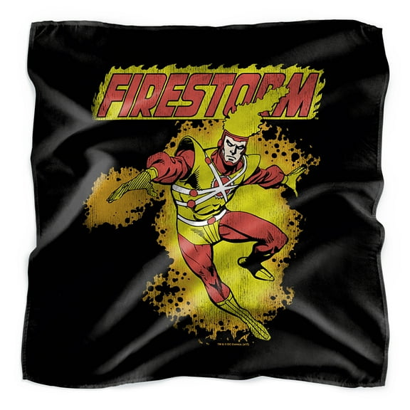 Justice League Firestorm Bandana (21 in x 21 in)