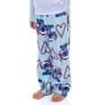 thumbnail image 2 of Disney Stitch Christmas Pajamas Kid's Candy Cane 2 Piece PJ Lounge Set, 2 of 5