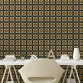 thumbnail image 3 of Ambesonne Retro Peel & Stick Wallpaper for Home, Checkered Floral, 13"x100", Multicolor, 3 of 6