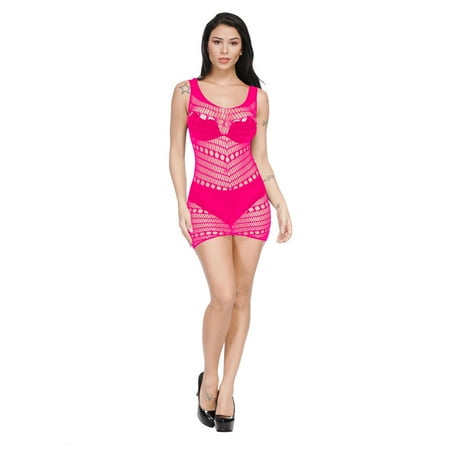 Generic Sexy Fishnet Clothes Women s Lingerie Sexy Cutout Pattern Hip Skirt Body Stockings Tights Fishnet Clothes