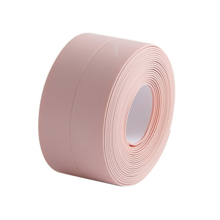 

Gobwell Clearance Deal! Caulk Strip Tape for Bathtub Wall Sealing Tape Strip PE Self Adhesive Waterproof Caulk Sealer Decorative Trim for Kitchen Bathroom Shower toilet Wall Corner Sealing strip