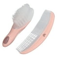 thumbnail image 4 of Baby Brush Comb Set, Convenient Practical Soft Comfortable Small Compact Infant Hair Brush  For Outdoor For Home For Room, 4 of 8