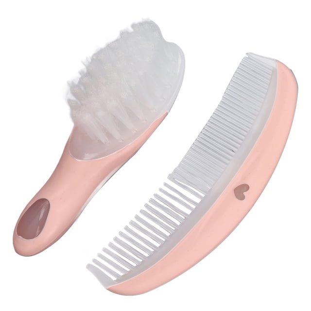 Cepillo Para El Cabello Para Bebés, Cepillo Para Bebés, Diseño De Dientes Redondos, Práctico Y Práctico Para El Hogar, Para Habitaciones Al Aire Libre