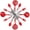Red, variant on 14 Inch Kitchen Wall Clock, Creative Fork And Spoon Design, Silent Non-Ticking Quartz Decorative Clock For Kitchen, Dining Room, Restaurant & Cafe, Stainless Steel Accents (Battery Not Included)
