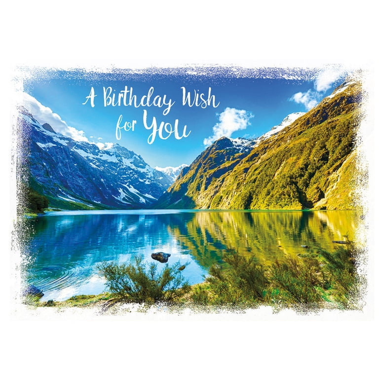 Noel Tatt Birthday Or All Occasion Card - Scenic New Forest River Scene