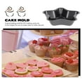 thumbnail image 2 of 2 Pcs Cake Making Mold Shape Cookie Molds for Baking Pans Shapes Black, 2 of 6