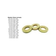 Grade 8 Extra Thick SAE & USS Flat Washers Zinc Yellow Assortment 407