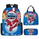 thumbnail image 1 of Disney-mochila de Lilo Stitch para niños y niñas, morral escolar de colores con bolsa de almuerzo, mochila de viaje para adolescentes, 3 unidades por juego, 1 of 4