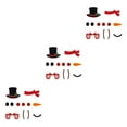 thumbnail image 1 of ZheElen Cute Easy To Apply Remove Christmas Window Stickers Wide Application Door Decal Christmas snowman 3Set, 1 of 6