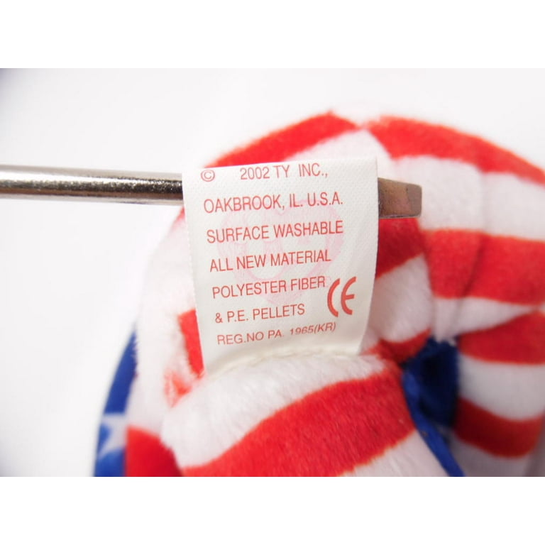 Ty Beanie Babies Liberty - Bear Red (USA Exclusive