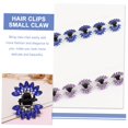 thumbnail image 4 of 60 Pcs Papillon Strass Clip Pinces à Cheveux pour les Femmes Accessoires Mini Griffe Clips Pinces à Cheveux Pinces à Mâchoires pour les Cheveux Petites Pinces à Griffes Pinces à Cheveux pour les Cheveux Fins Femmes Manquer Patte, 4 of 5