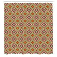 thumbnail image 3 of Ambesonne Ethnic Shower Curtain, Geometrical Motifs, 69"Wx75"L, Multicolor, 3 of 5