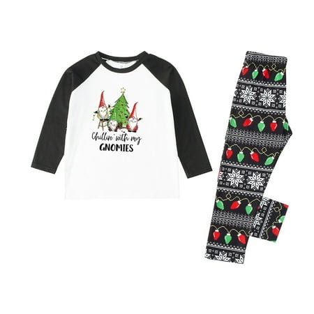 

ketyyh-chn99 Christmas Pajamas Pants for Family plus Size Sleepwear For Christmas Family Matching Pajamas Cute Family Pajamas Cotton