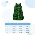 Baby Wearable Blanket 024 Months Marijuana Leaf,Sleeveless Summer Baby