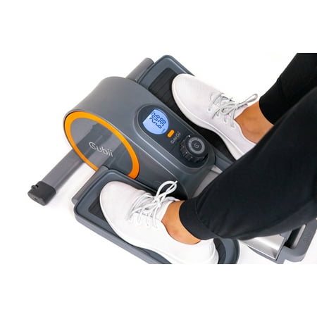 Cubii GO Compact Seated Elliptical - Grey/Orange
