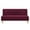 Wine Red, variant on Eurhowing Elastic Sofa Cover, Plush Stretchable Futon Slipcover for Armless Sofa Bed, Soft Velvet Furniture Protector, Grey