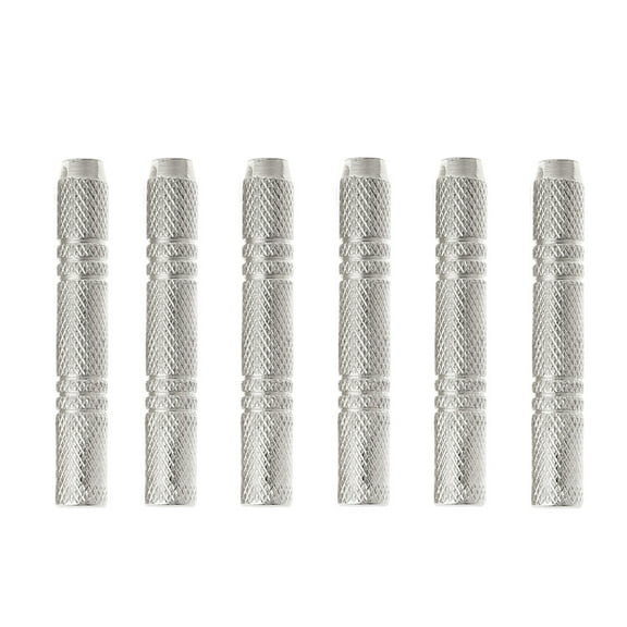 Yoetaun 6 Pieces Dart for Nylon/Steel Darts Tip Dart Accessories 47mm 12g 2BA Thread Silver