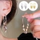 thumbnail image 4 of Earrings metal sequin tassel, fashion earrings small design, versatile earrings, elegant party earrings, wedding guest earrings, holiday earrings, lightweight earrings, for office wear,, 4 of 8