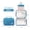 sky blue, variant on Washing Bag Dry Wet Separation Portable Travel Cosmetic Bag Storage Bag Travel Luggage Packing Organizers