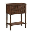 thumbnail image 4 of Pemberly Row Contemporary Hall Table in Cinnamon Wood Finish, 4 of 7