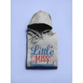 thumbnail image 3 of Little Miss Independent Hoodie Women -Image by Shutterstock, Female Small, 3 of 4