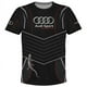 thumbnail image 2 of Conjuntos familiares a juego Camisetas de carreras Audi Ropa para hombres y mujeres Camisas de manga corta con cuello redondo Tops suaves y livianos de secado rápido, 2 of 4