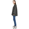 thumbnail image 2 of utcoco Womens Spring Autumn Oversized Solid Color Long Sleeve Sweatshirts, 2 of 4