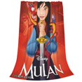 thumbnail image 4 of Mulan Blanket Soft Warm Flannel Throw Custom name Blanket For Bed Sofa Decorations Christmas Birthday Gift, 4 of 5